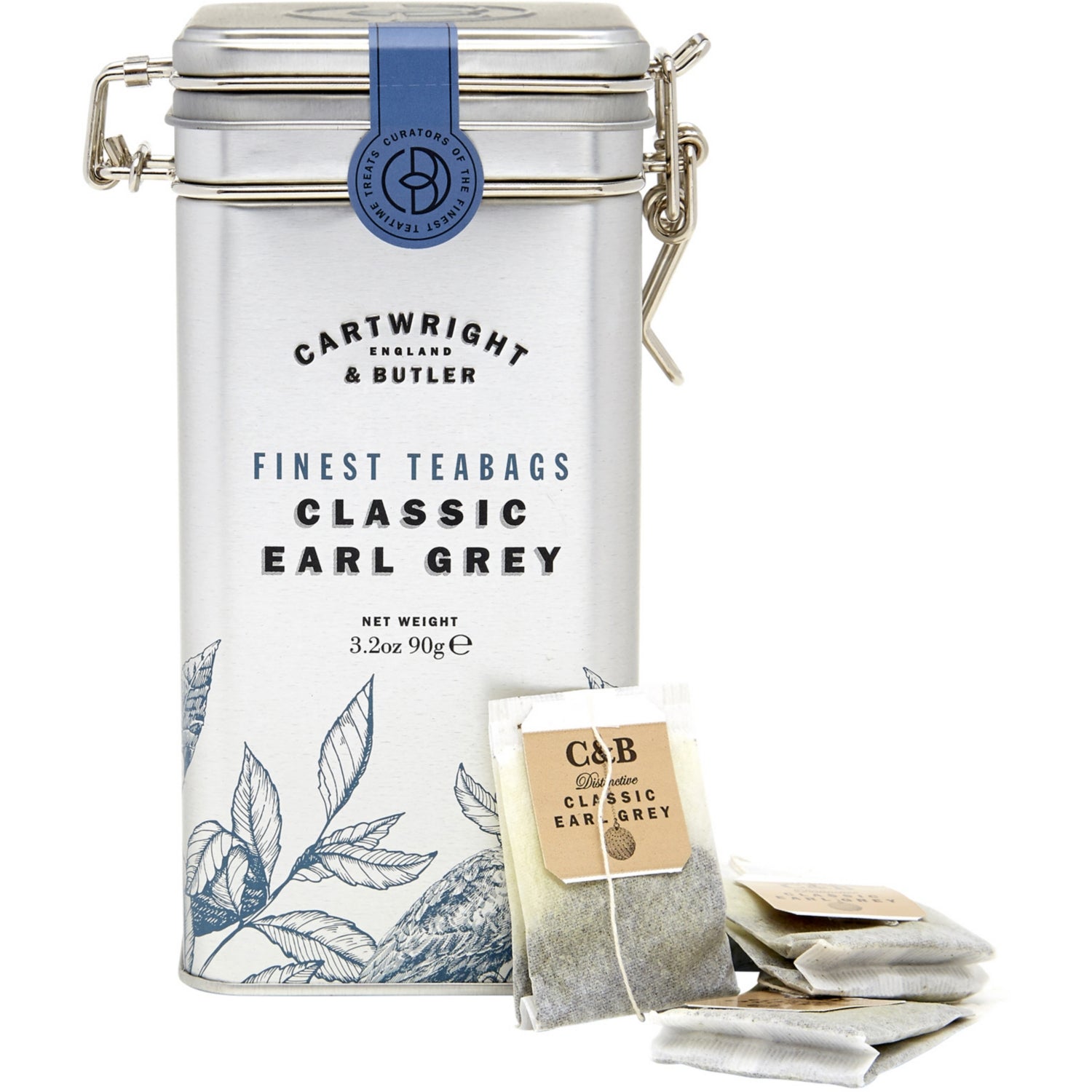 Cartwright & Butler Classic Earl Grey tea bags 75g, UK version