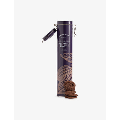 selfridges Cartwright & Butler Chocolate Brownie Tin 300g- Buy online at McGrocer