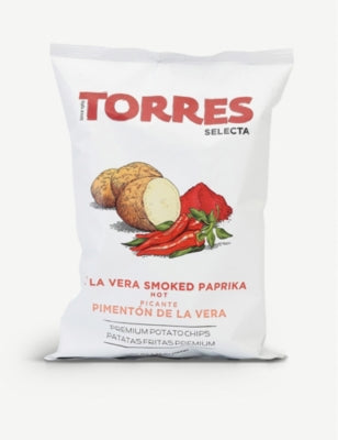Torres smoked paprika crisps 150g - British product