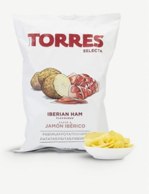 Torres Iberian ham flavoured crisps 150g (British brand)