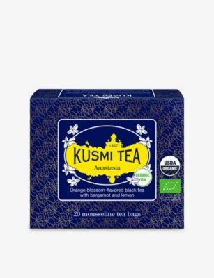 Kusmi Tea Anastasia Earl Grey tea bags 40g (British brand)