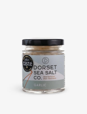 Dorset Sea Salt Co. garlic salt seasoning 125g, UK version
