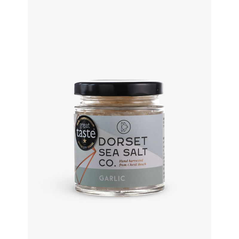 Dorset Sea Salt Co. garlic salt seasoning 125g, UK version