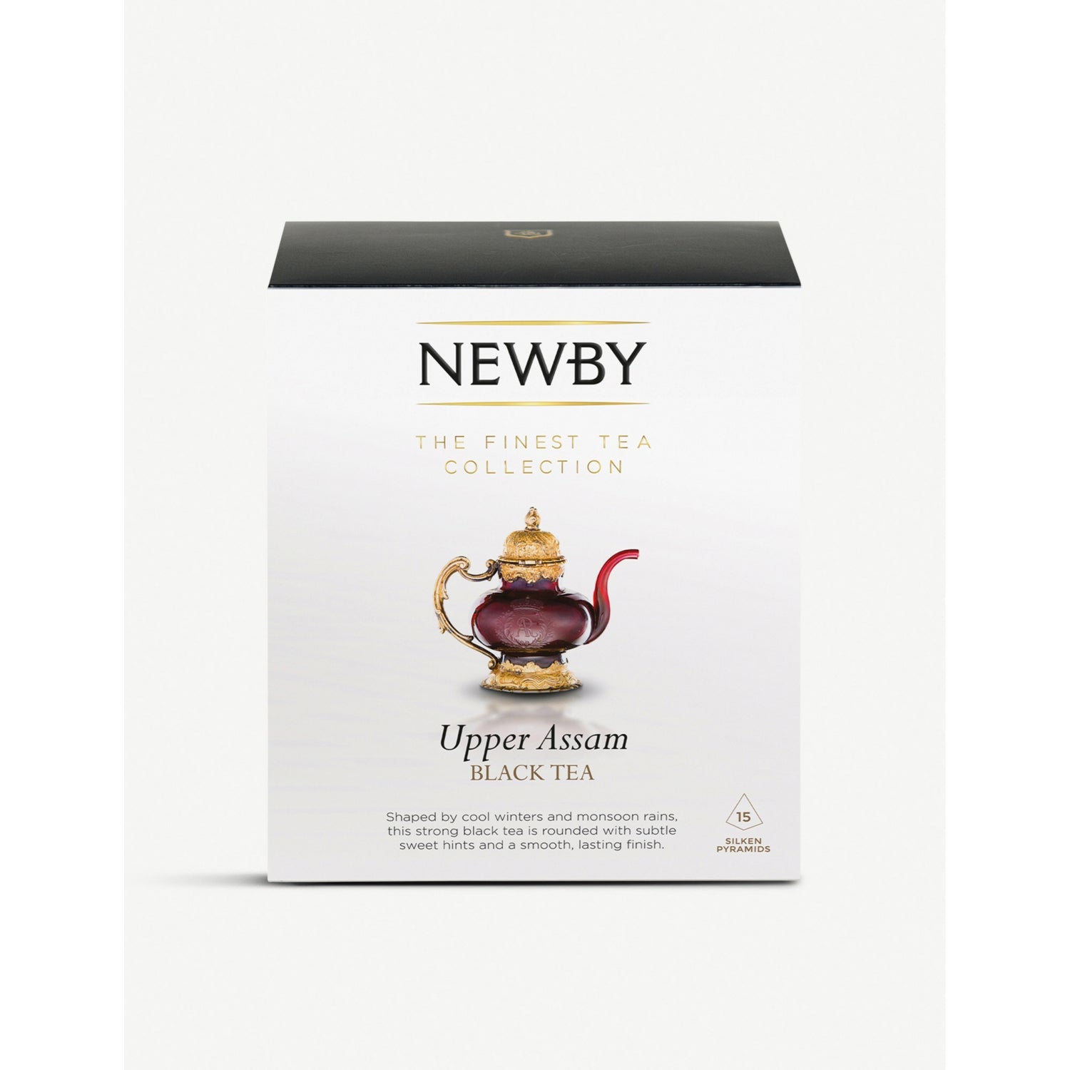 Newby Teas Upper Assam pyramid tea bags box of 15 (British brand)