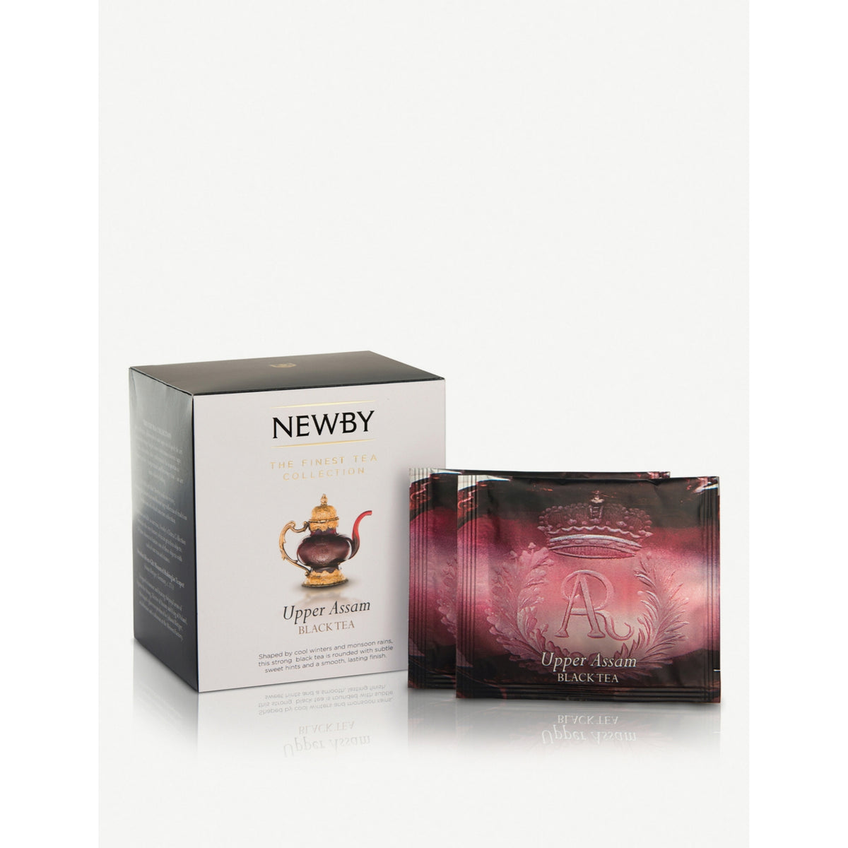 Newby Teas Upper Assam pyramid tea bags box of 15 (British brand)