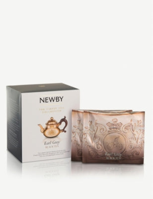 Newby Teas Earl Grey pyramid tea bags 15 pack - British product