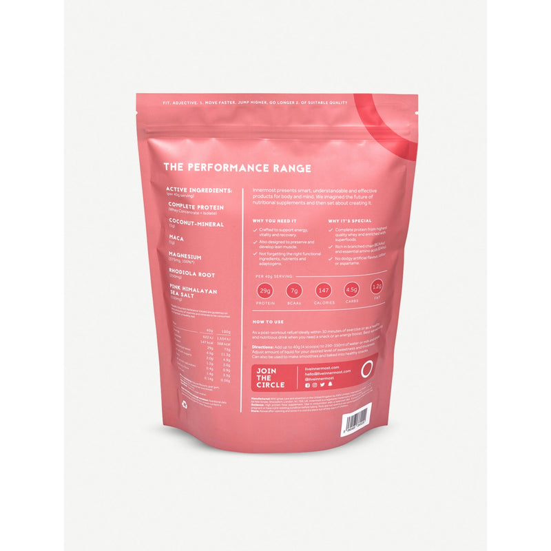 Innermost The Fit Protein vegan vanilla powder 520g, imported from the UK