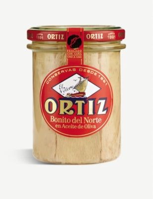 Ortiz tuna fillets in spring water 220g (British brand)