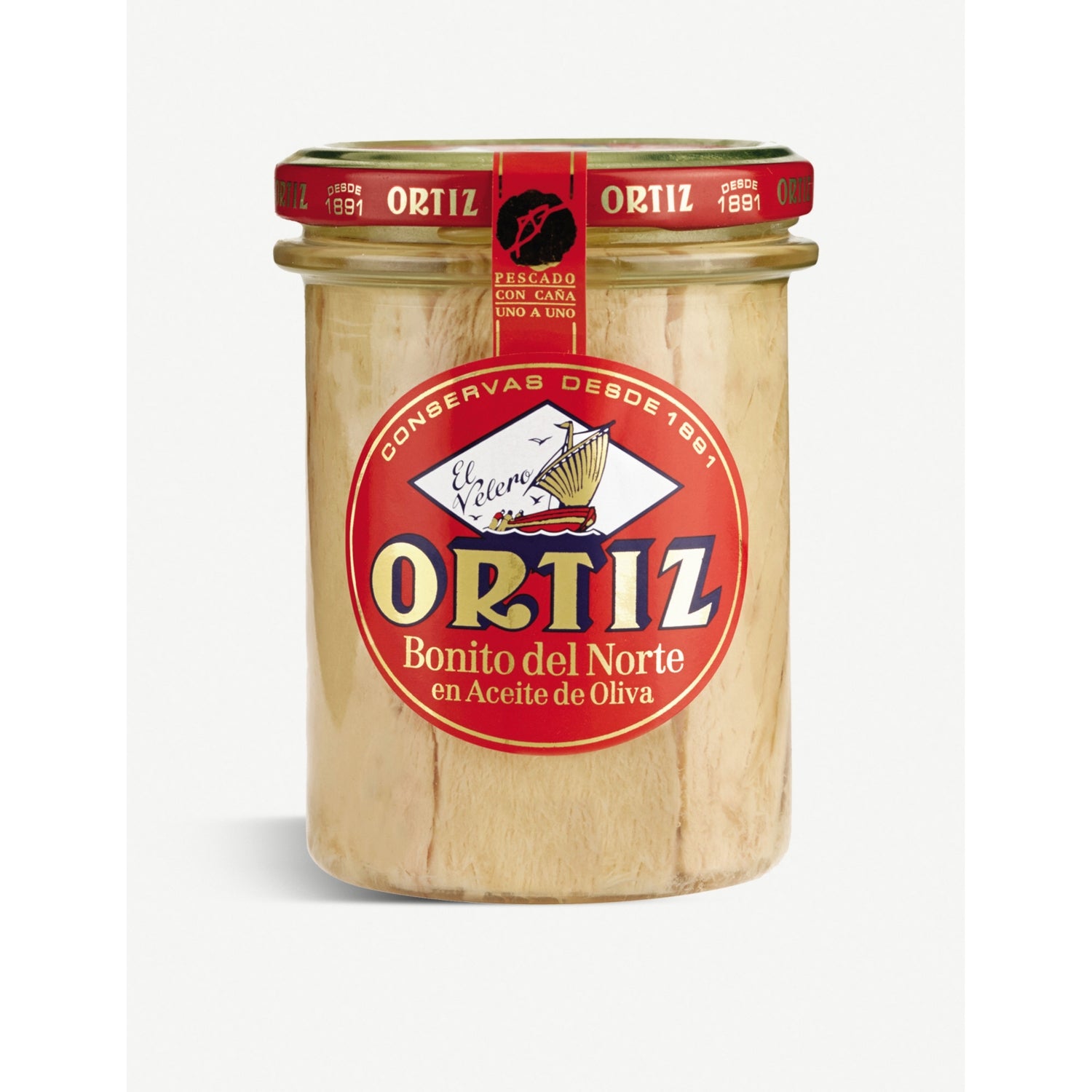 Ortiz tuna fillets in spring water 220g (British brand)
