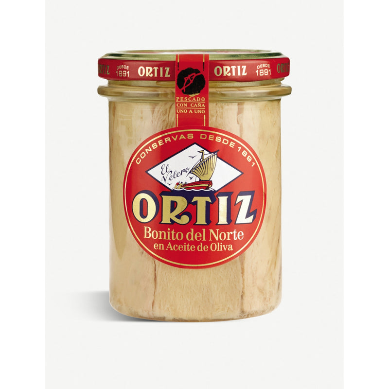 Ortiz tuna fillets in spring water 220g (British brand)