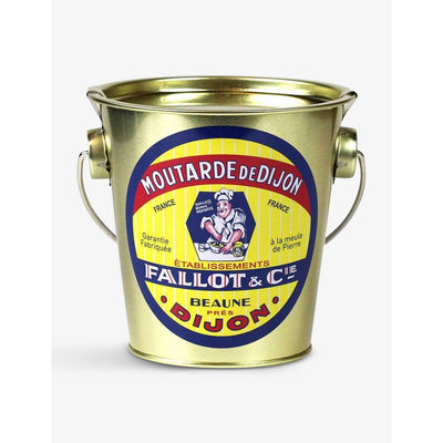 selfridges Fallot Dijon Mustard Metal Bucket Gift Pack 450g- Buy online at McGrocer