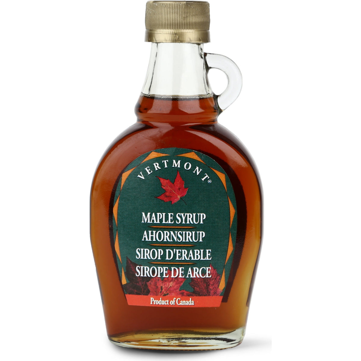Vertmont maple syrup 187ml, UK version