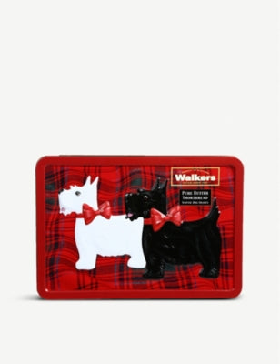 Walkers shortbread Scotty dog tin 200g, UK version