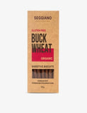 Seggiano gluten free buckwheat digestives 150g, imported from the UK