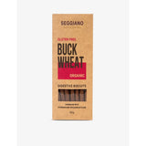 Seggiano gluten free buckwheat digestives 150g, imported from the UK
