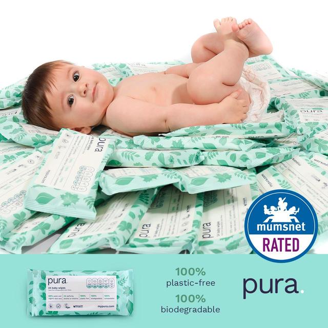 Pura Eco Baby Wipes Multipack   24 x 28 per pack GOODS M&S   