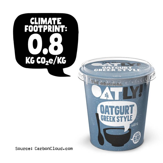 Oatly Oatgurt Greek   400g