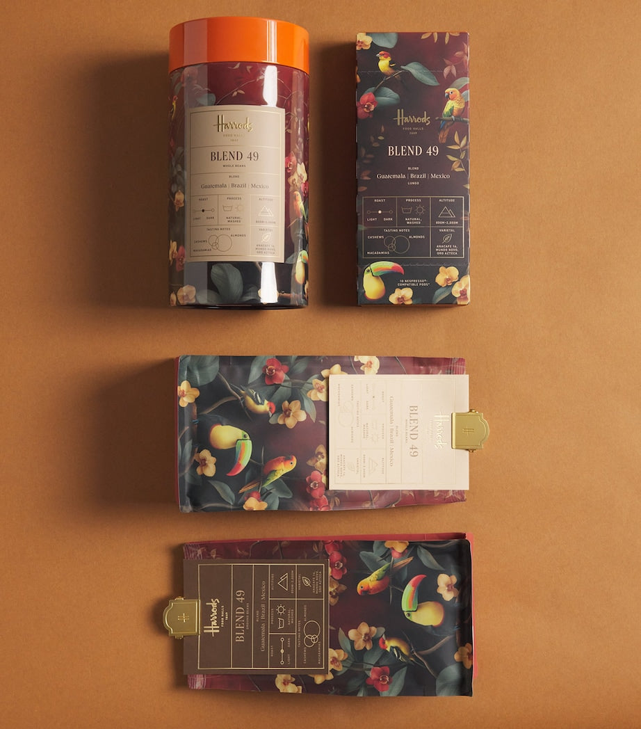 Harrods Blend 49 coffee beans 250g (British brand)