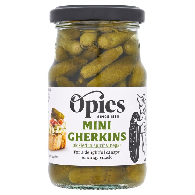 Opies Cocktail Gherkins   227g GOODS M&S   