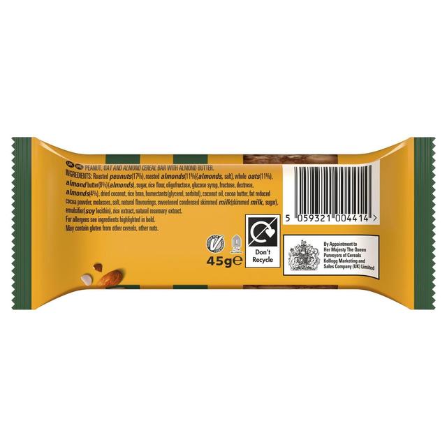 Kellogg's Crunchy Nut Nut Butter Bars Almond   12 x 45g GOODS M&S   