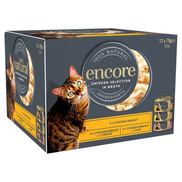 Encore Cat Chicken Selection   12 x 70g GOODS M&S   