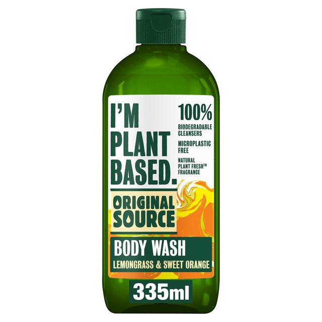 Original Source I'm Plant Based Lemongrass and Sweet Orange Shower Gel   335ml