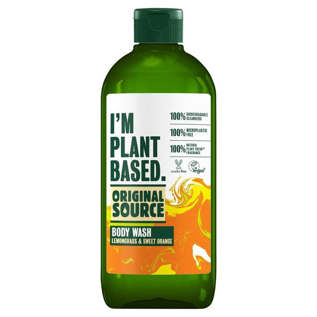 Original Source I'm Plant Based Lemongrass and Sweet Orange Shower Gel   335ml GOODS M&S   