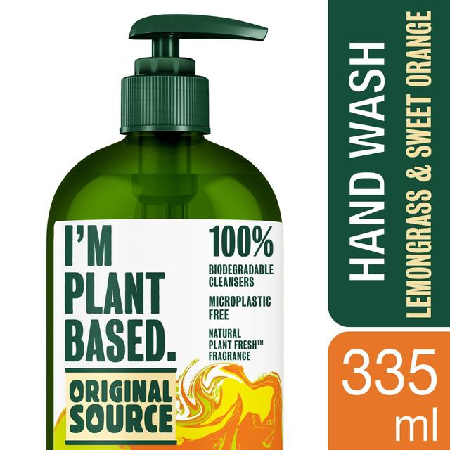 Original Source I'm Plant Based Lemongrass and Sweet Orange Handwash   335ml GOODS M&S   