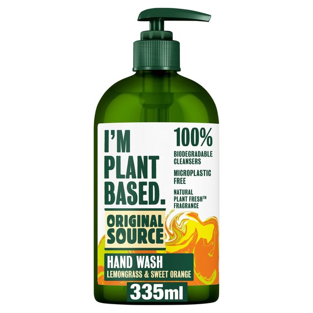 Original Source I'm Plant Based Lemongrass and Sweet Orange Handwash   335ml GOODS M&S   