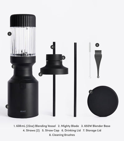 Harrods BEAST Mighty 650 Blender - Kjøp online hos McGrocer