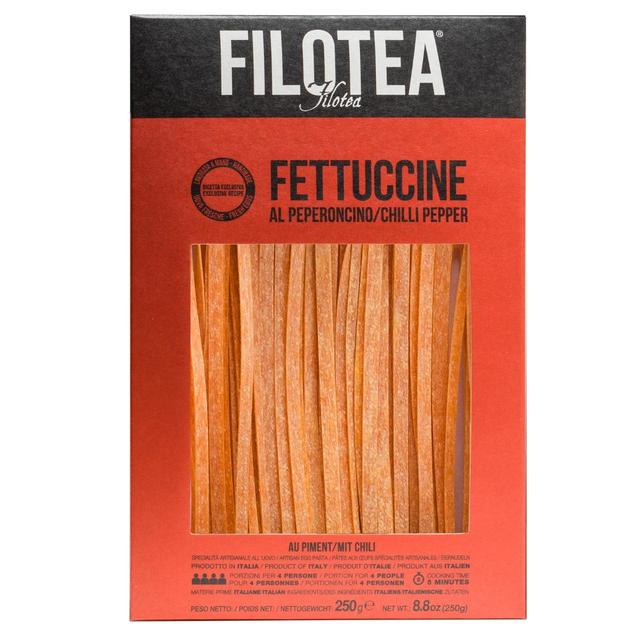 Filotea Chilli Pepper Fettuccine Artisan Egg Pasta   250g GOODS M&S   