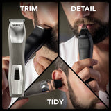 Wahl Chromium beard trimmer grooming kit, UK version
