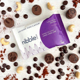 Nibble Simply Doubly Delicious Choc Choc Chip Low Carb Biscuit Bites   36g GOODS M&S   