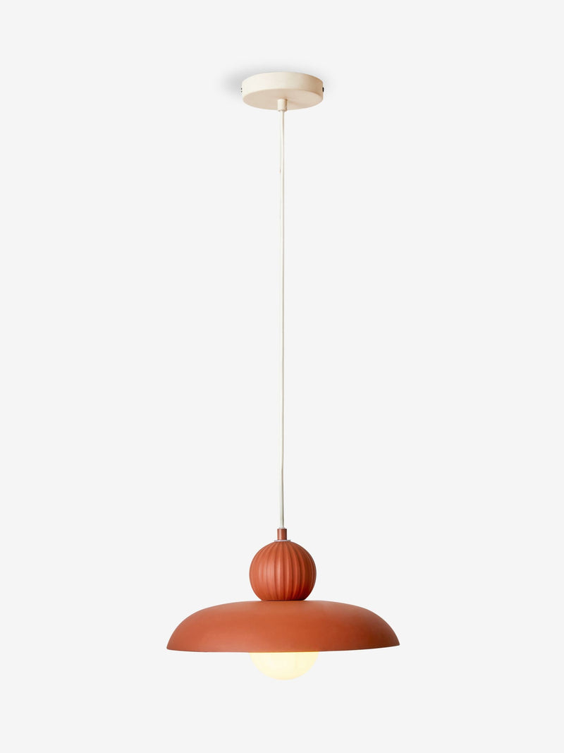 MADE.COM Eliya terracotta pendant ceiling light, UK version