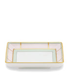 GINORI 1735 porcelain Colonna Diva Square change tray 13.5cm, UK version