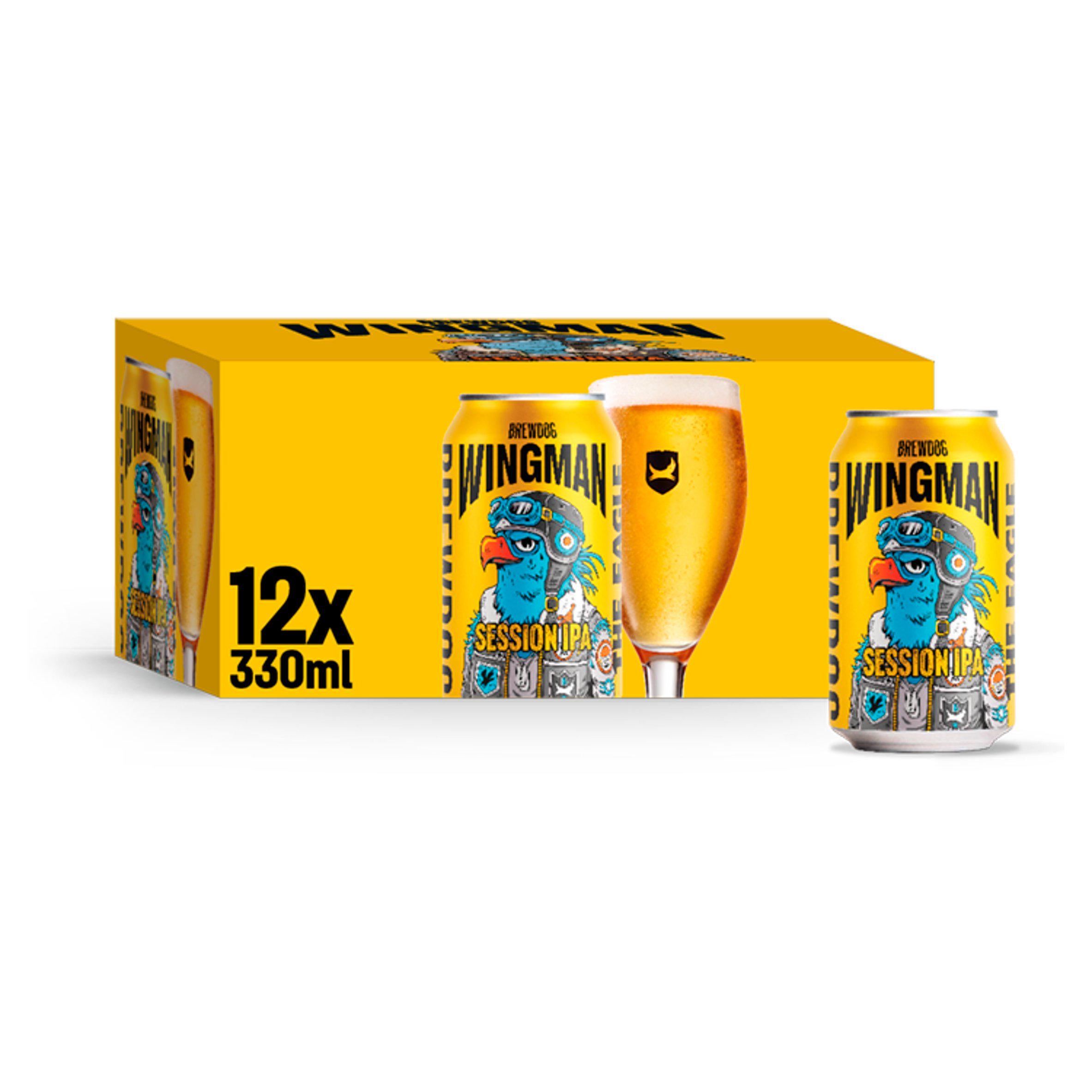 BrewDog Wingman Session IPA 12x330ml GOODS Sainsburys   