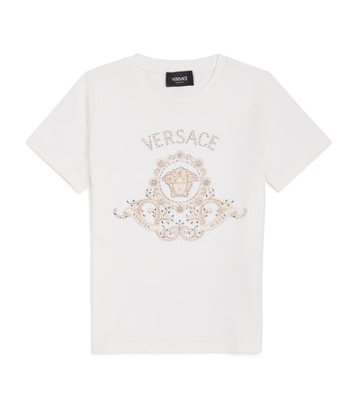Harrods Versace Kids T-shirt en jersey de coton avec logo orné 6-14 ans - Achetez en ligne sur McGrocer