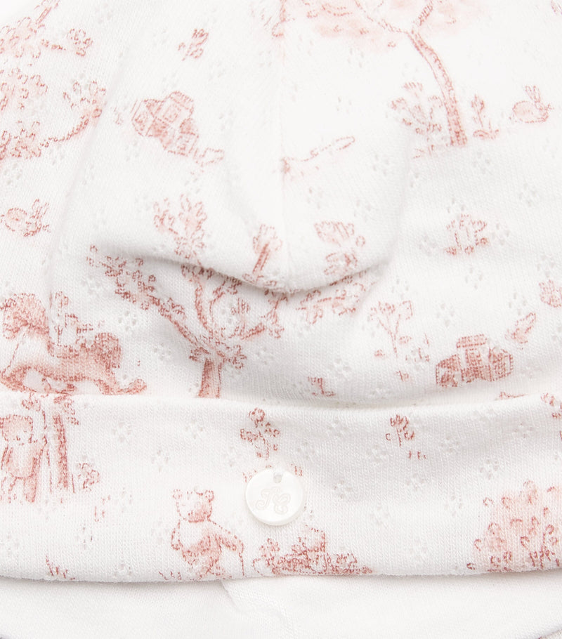 Tartine et Chocolat cotton printed beanie for babies (British brand)