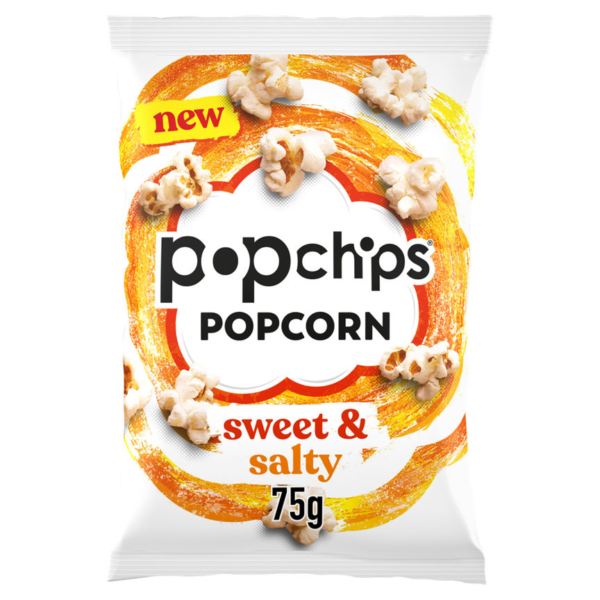 Popchips Popcorn Sweet & Salty Flavour 75g GOODS ASDA   