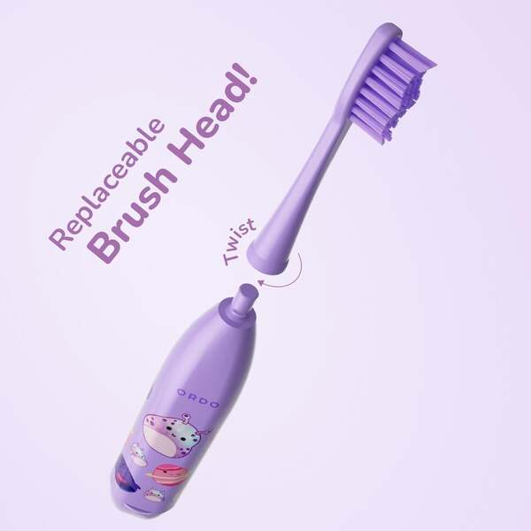 Ordo kids battery toothbrush Squishmallows Daxxon, imported from the UK