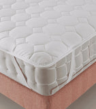 SAVOIR pure cotton king mattress protector 150cm x 200cm (British brand)