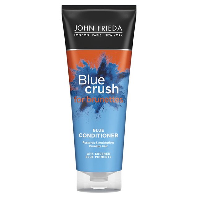 John Frieda Blue Crush Intensive Blue Conditioner for Brunettes   250ml GOODS M&S   