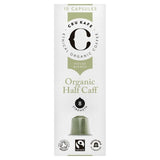 CRU Kafe Organic Half Caff Nespresso Compatible Capsules   10 per pack GOODS M&S   