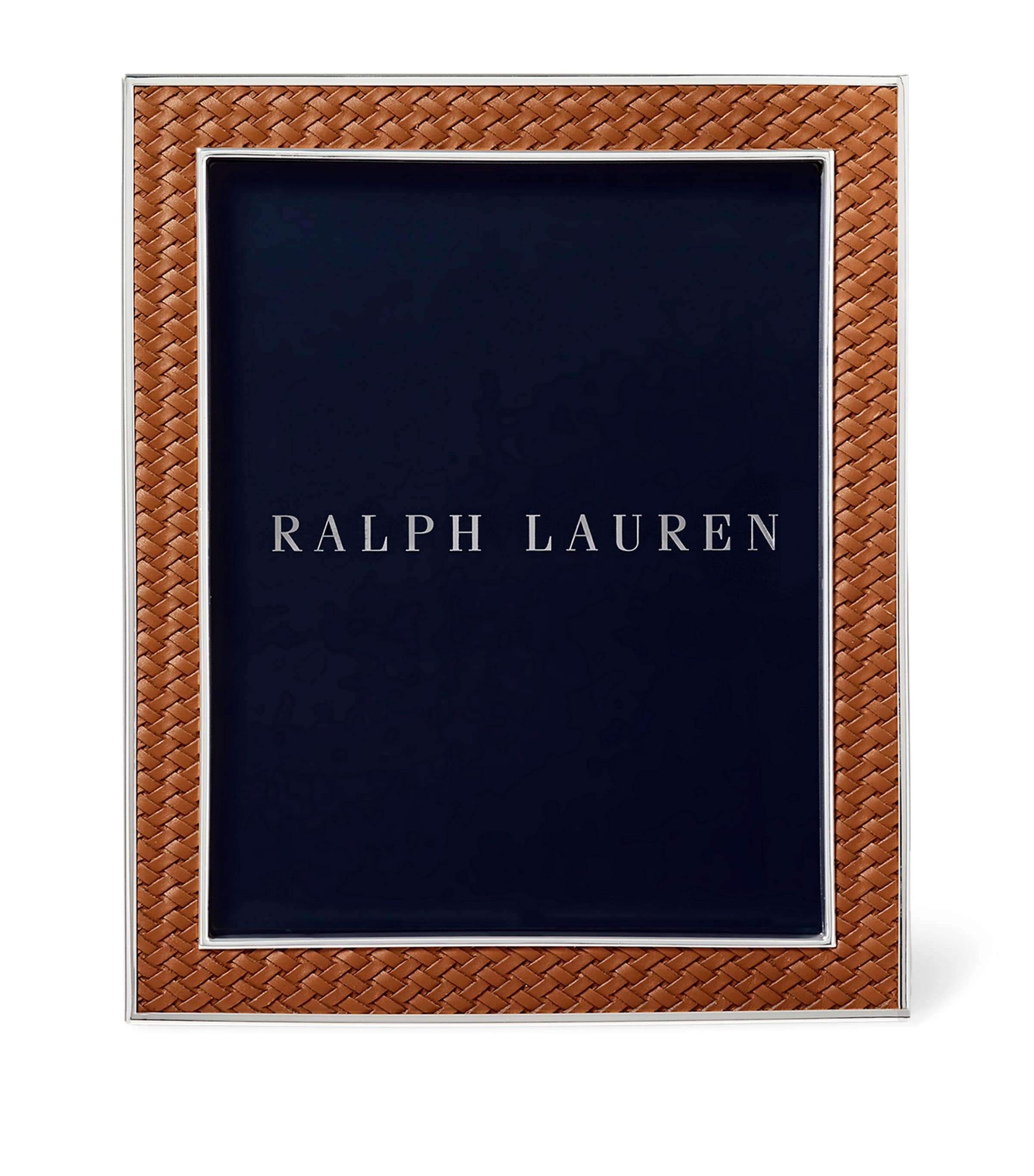 Ralph Lauren Home Leather Brockton photo frame 5 x 7, imported from the UK