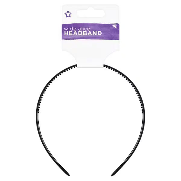 Superdrug wide alice band hair accessory (British brand)