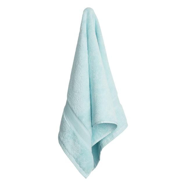 M&S Super Soft Antibacterial Cotton Bath Towel Duck Egg