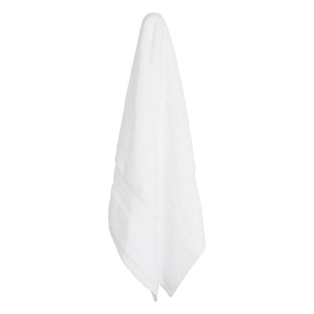 M&S Super Soft Antibacterial Cotton Bath Sheet White