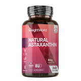 WeightWorld natural astaxanthin 8mg softgels 240 count (British brand)