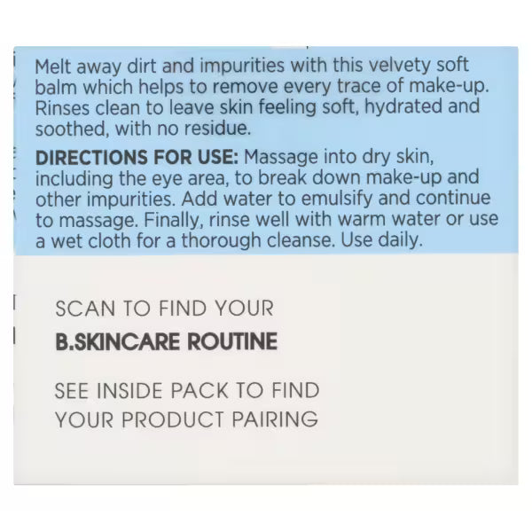 Cleansing Balm soap free formula 15g jar - British product