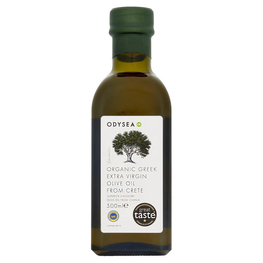 Odysea Organic Greek Extra Virgin Olive Oil 500ml oils Sainsburys   